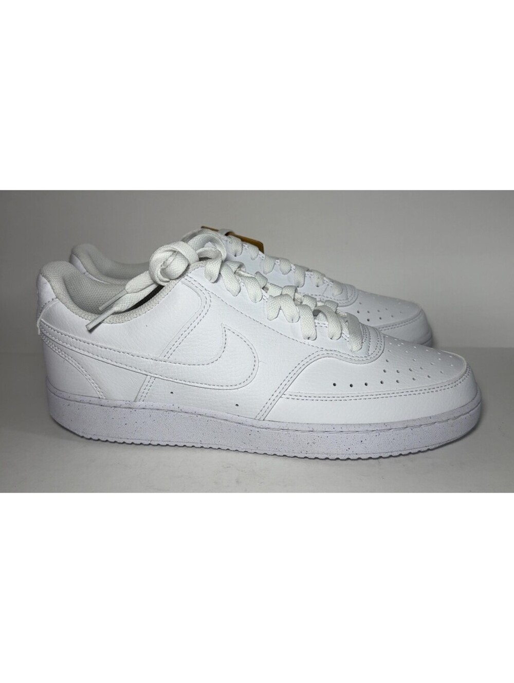 Nike Court Vision Low Next Nature White Sneakers Men's Size 9 DH2987-100